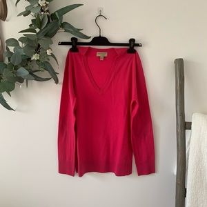 Fuchsia Burberry sweater. 100% authentic
